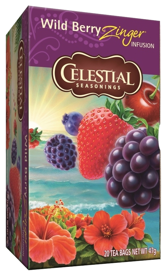 Celestial Seasonings Celestial Seasonings - Wild Berry Zinger Herbal Tea - 20 zakjes