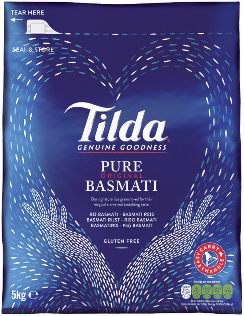Tilda - Basmati Rijst - 5 kg