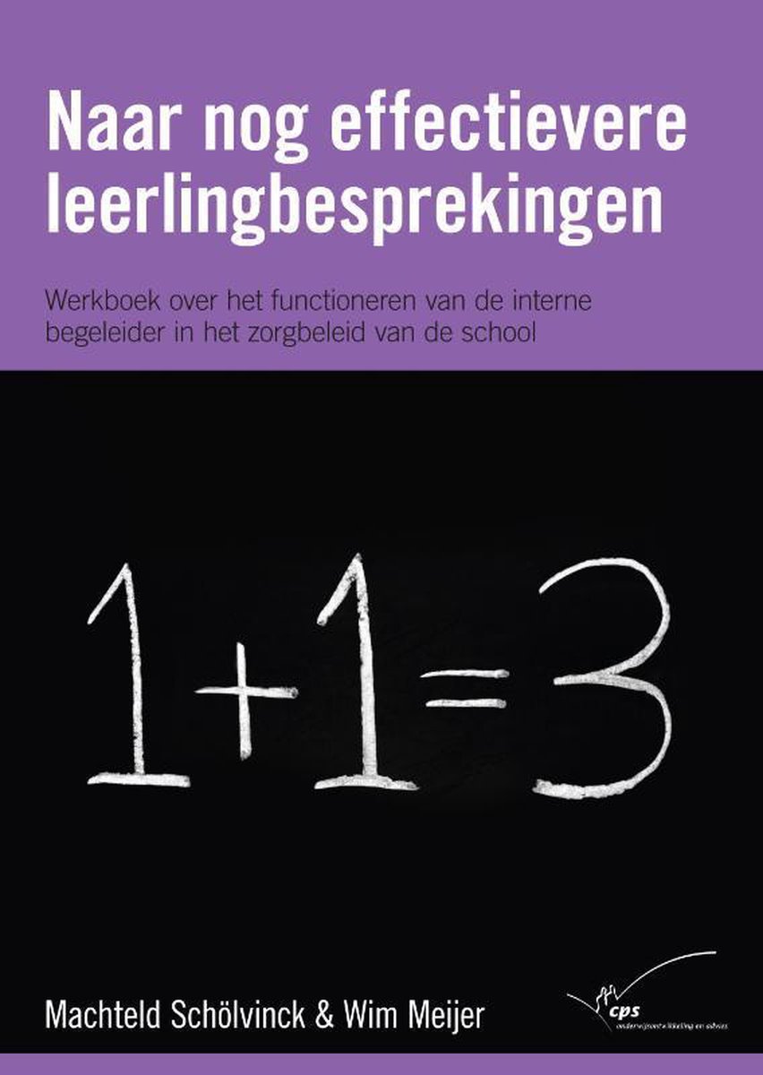 CPS Uitgeverij Naar nog effectievere leerlingbesprekingen