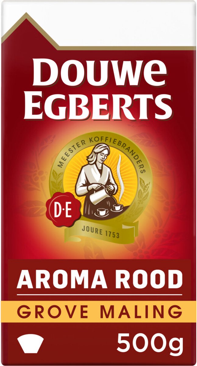 Douwe Egberts Douwe Egberts - Aroma rood (grove maling) - 500g