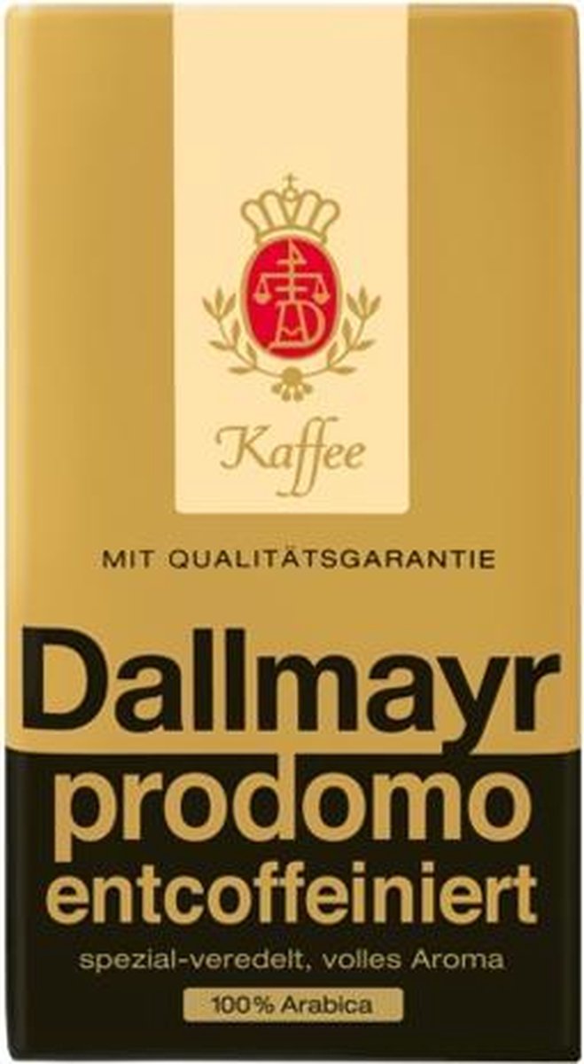 Dallmayr - Prodomo Cafeïnevrij Gemalen koffie - 500g
