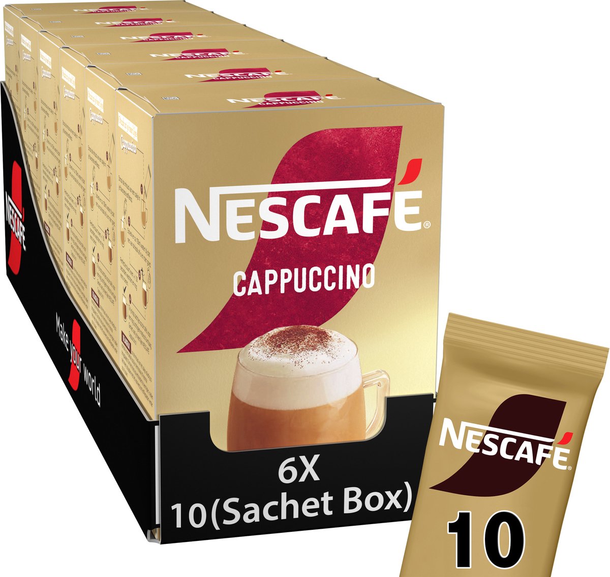 Nescafe Nescafé - Gold Cappuccino - 6x 10 zakjes