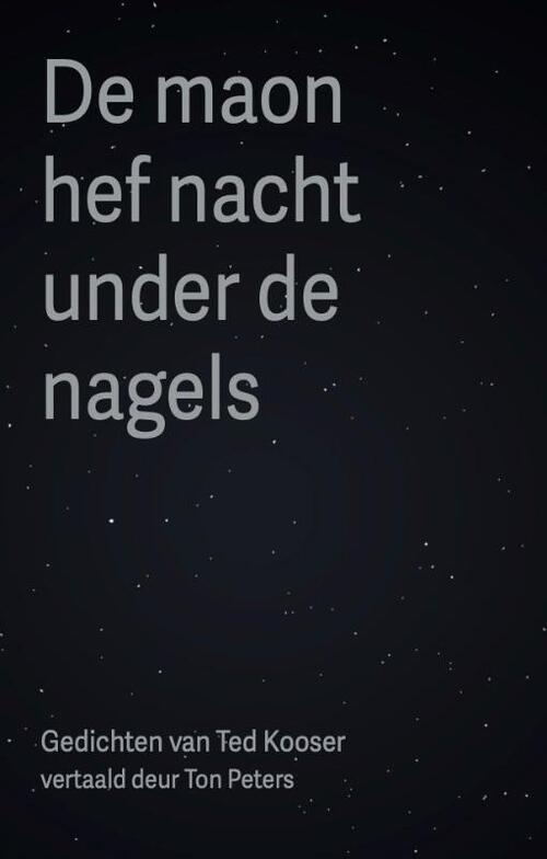 Het Drentse Boek De maon hef nacht under de nagels
