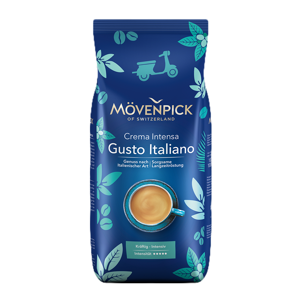 Movenpick Mövenpick - Gusto Italiano Crema Intensa Bonen - 1kg
