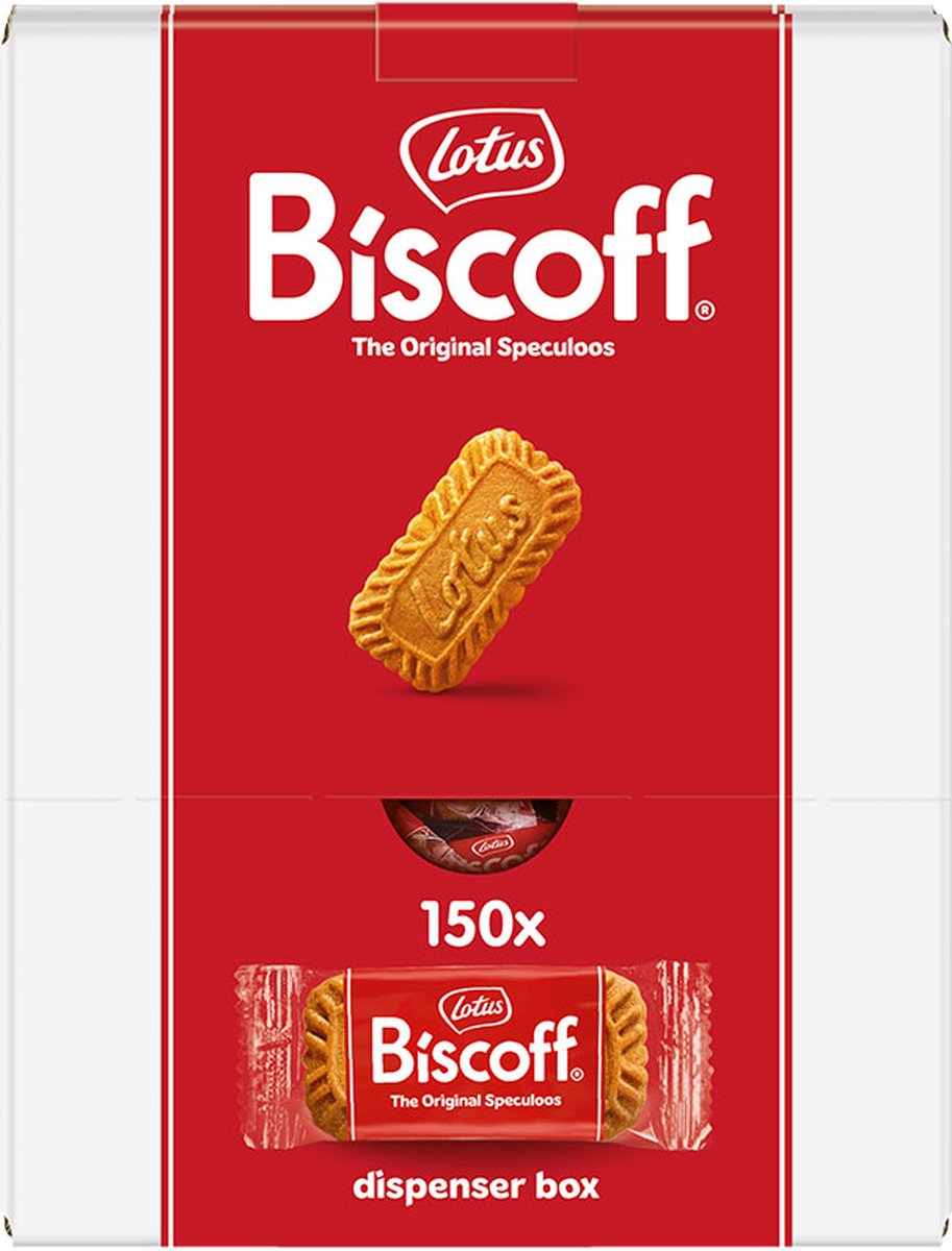 Lotus Lotus - Biscoff Speculoos (Dispenser Box) - 150 stuks