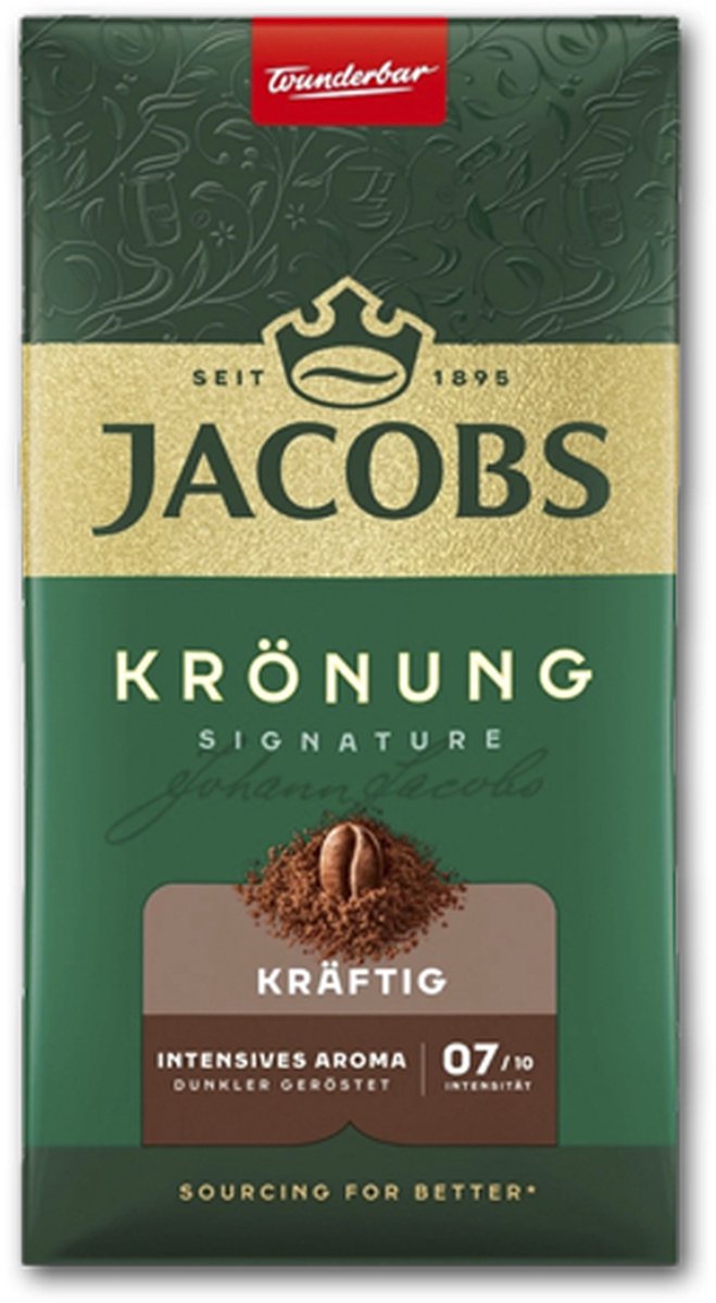 Jacobs Jacobs - Krönung Kräftig Gemalen Koffie - 12x 500g