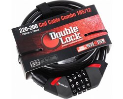 Doublelock Kabelslot Coil Cable Combo 240 CM