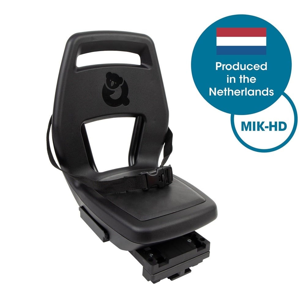Qibbel 6+ Junior Seat MIK-HD compleet - Black