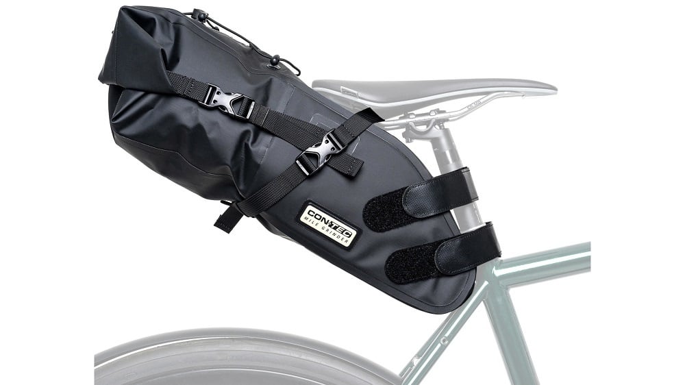 Zadeltas Mile Grinder Back 10 Zwart