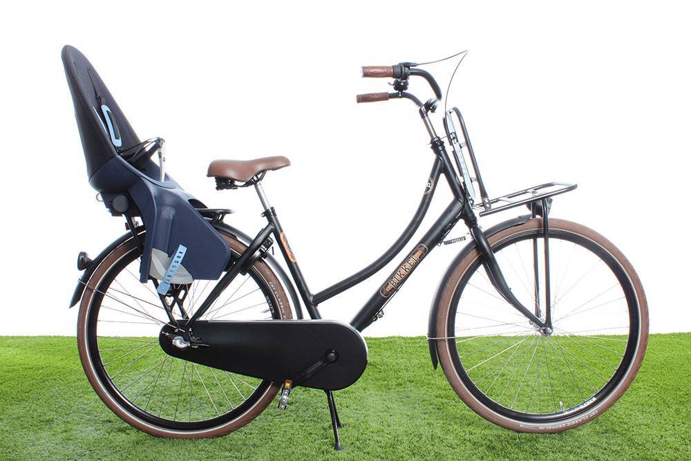 Qibbel Achterzitje Air Bagagedrager Denim Blue