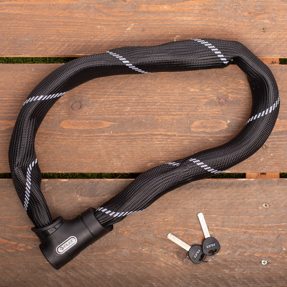 Falkx Kettingslot Iceman Deluxe 90 CM Zwart ART-2