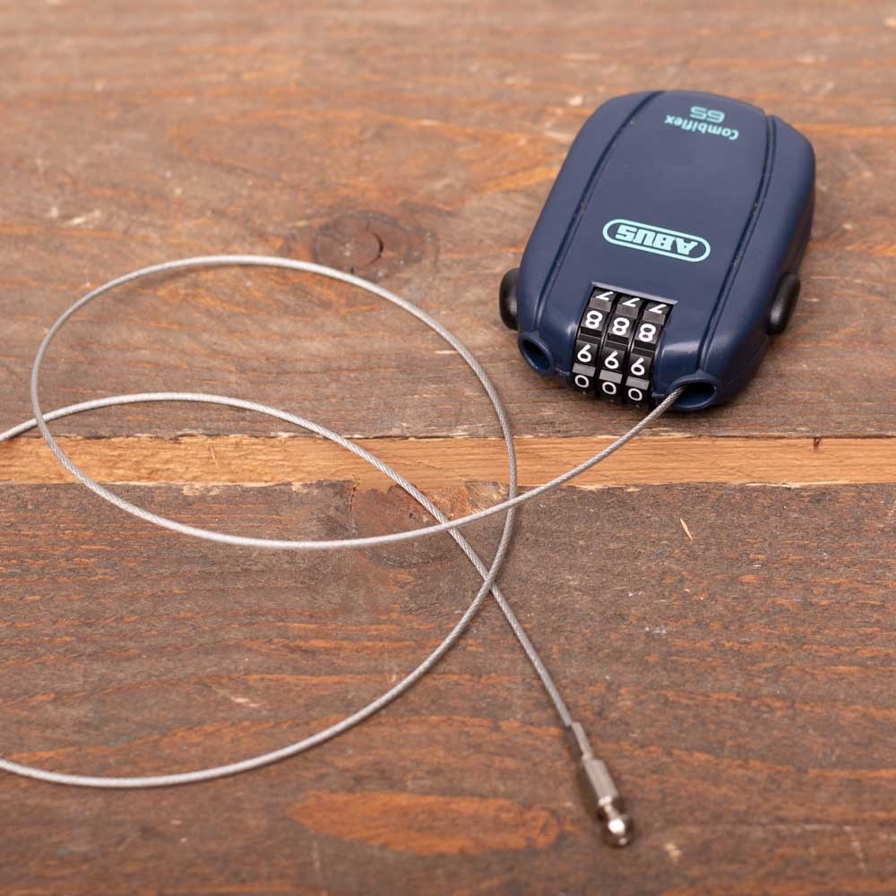 Abus Kabelslot Combiflex Stopover 65 Midnight Blue