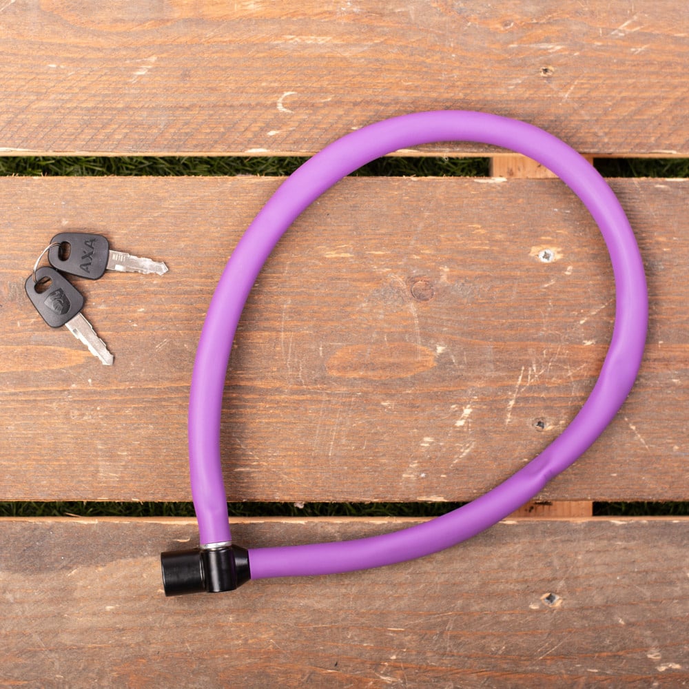 AXA Kabelslot Resolute 6-60 Royal Purple