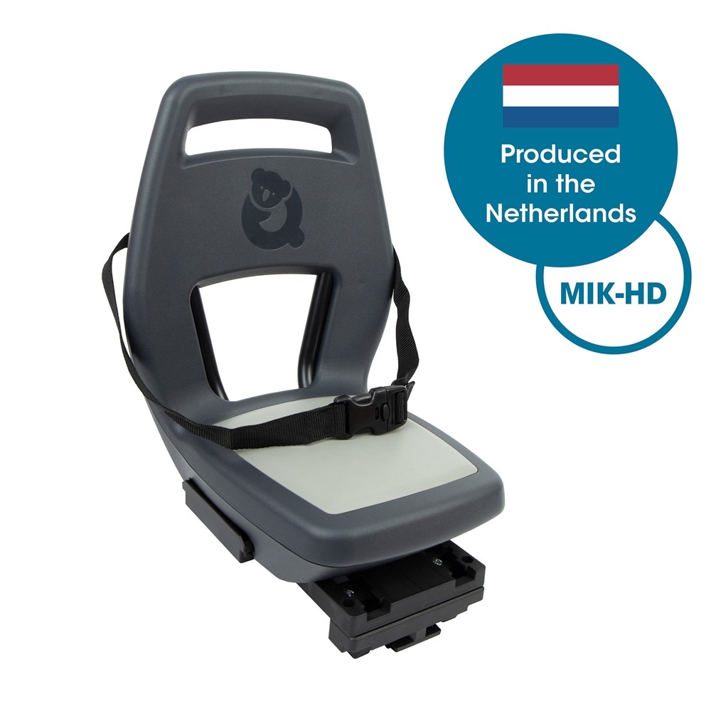 Qibbel 6+ Junior Seat MIK-HD compleet -Grey