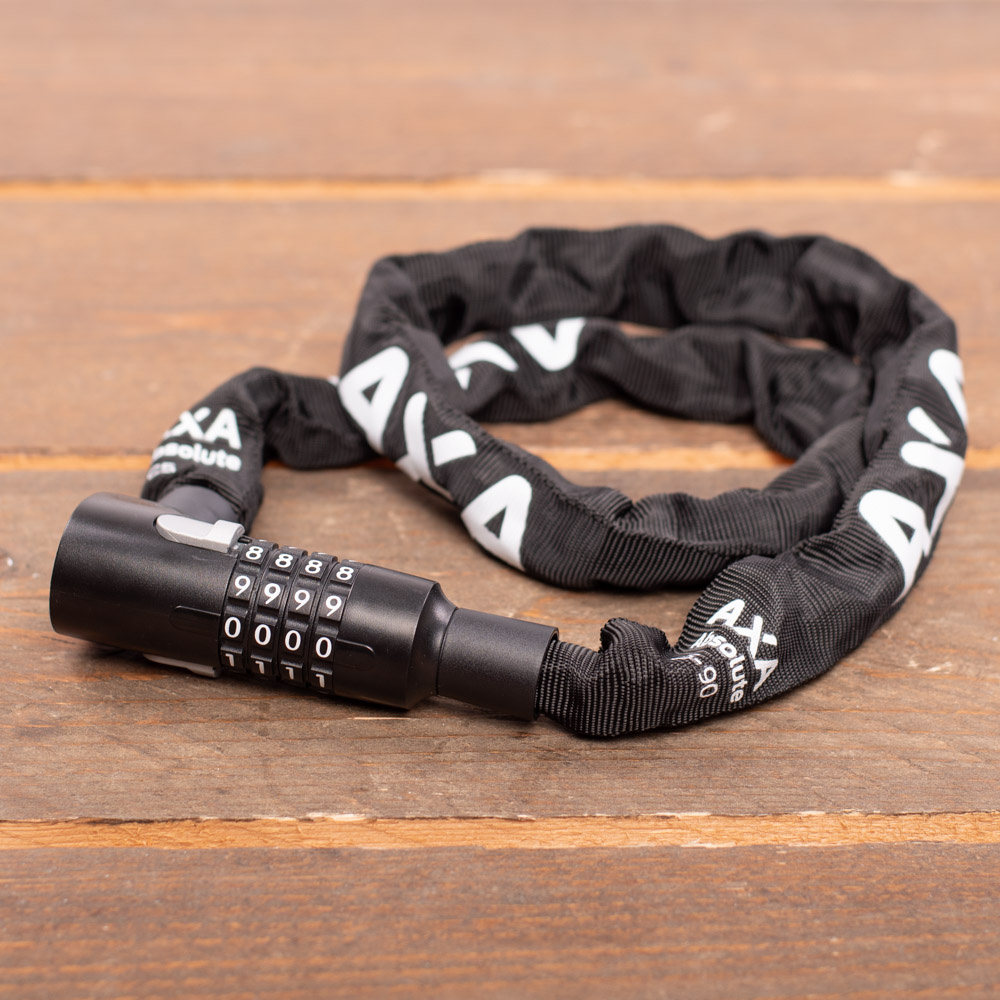 AXA Kettingslot Absolute C5-90 90 cm - Zwart