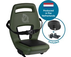 Qibbel 6+ Junior Seat compleet - Groen/Zwart