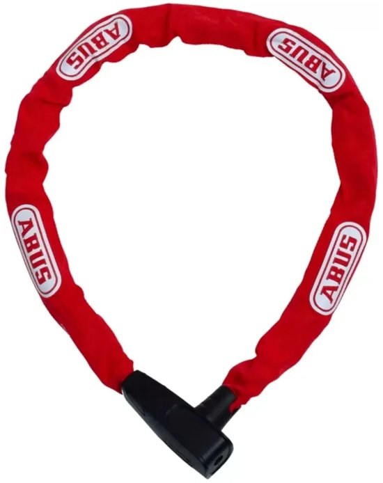 Abus Kettingslot City Chain 8800 95 cm Rood