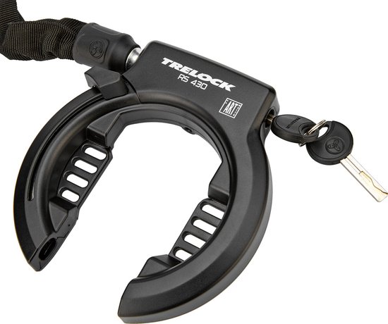 Trelock Ringslot RS 430 + ZR Insteekketting 355 100 cm + tasje