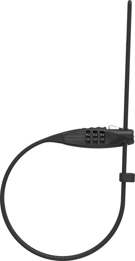 Abus Kabelslot Combiflex TravelGuard Zwart