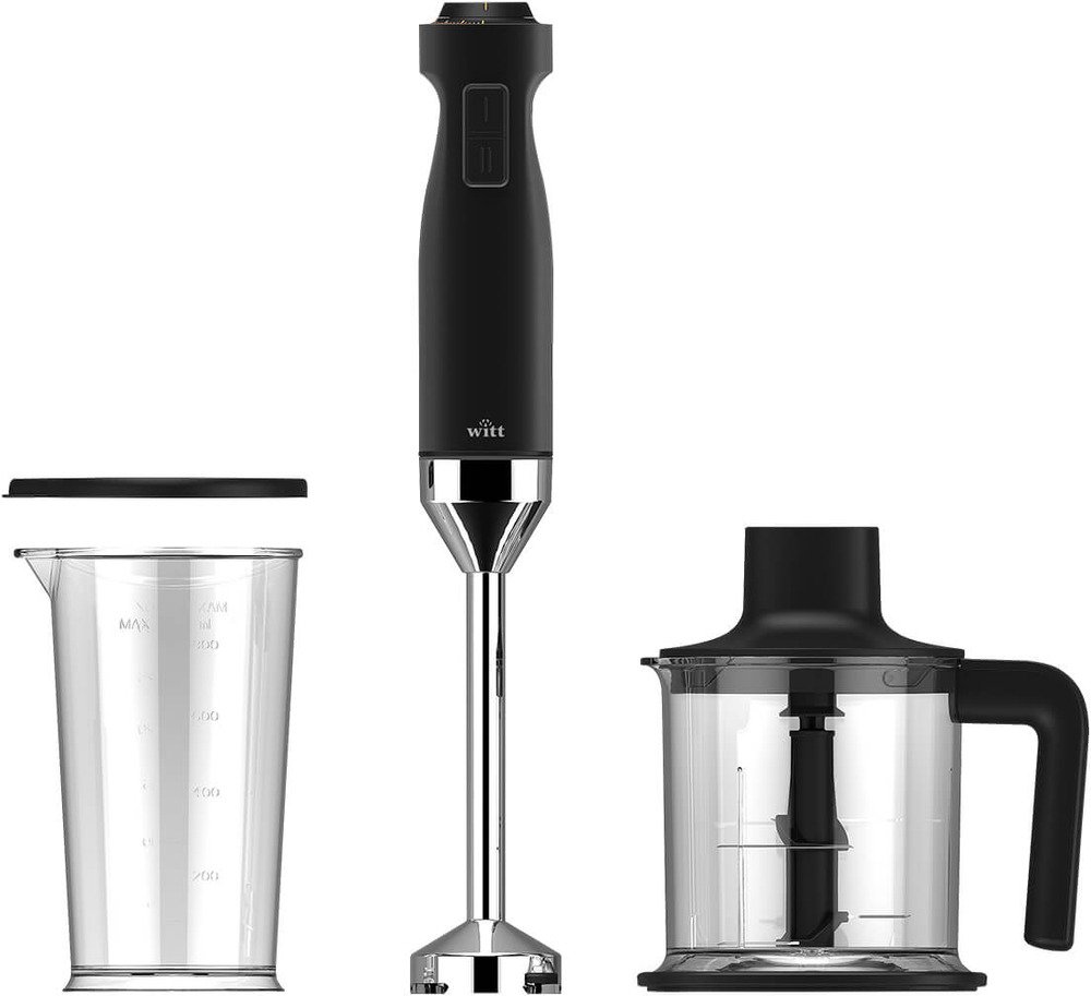 Witt Witt Staafmixer Premium Zwart | Mixers | 5707582997548