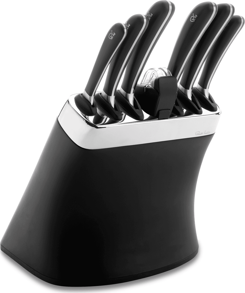 Robert Welch Messenblok Signature Zwart (6-Delig) | Keukenmessen | 5055202600737