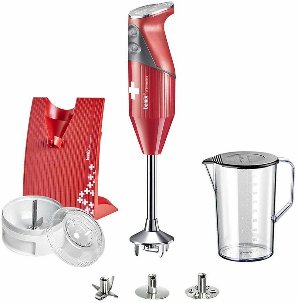 Bamix Bamix SwissLine M200 Rood | Mixers | 7610497620785