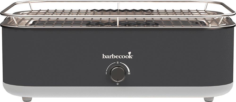 Barbecook Barbecook Elektrische Tafelgrill E-Carlo Grijs | Elektrische Barbecues | 5404035708057