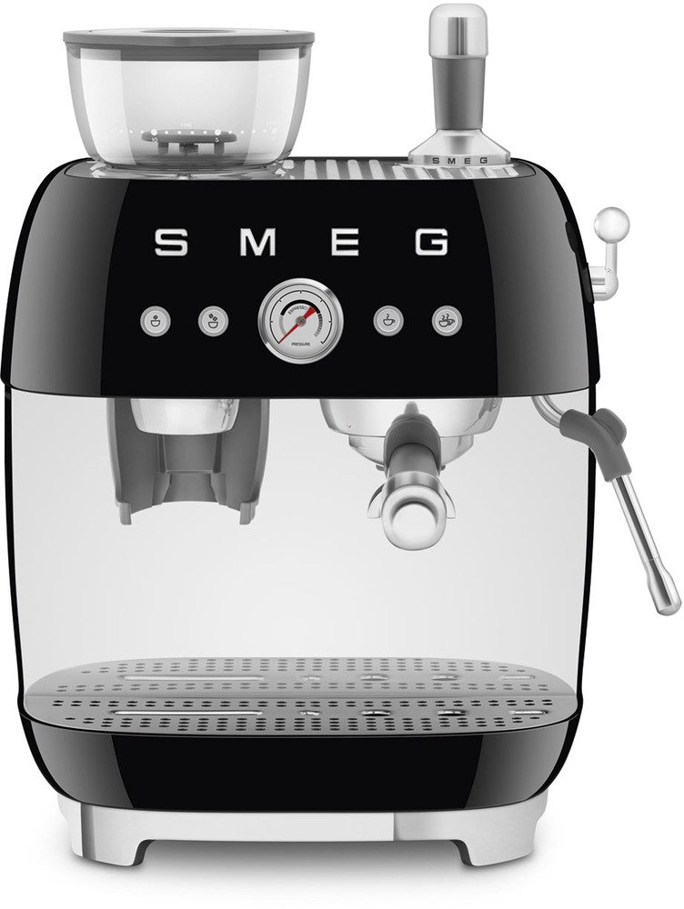SMEG Smeg Espresso EGF03BLEU | Espressomachines | 8017709329846 - Zwart