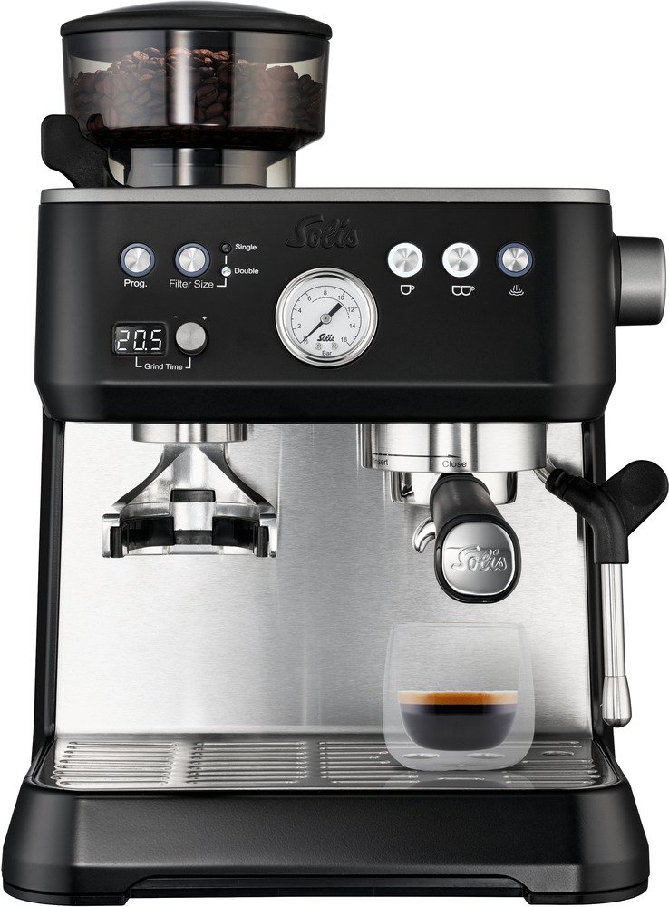 Solis Solis Grind&Infuse Perfetta 1019 | Espressomachines | 7611210980704 - Zwart