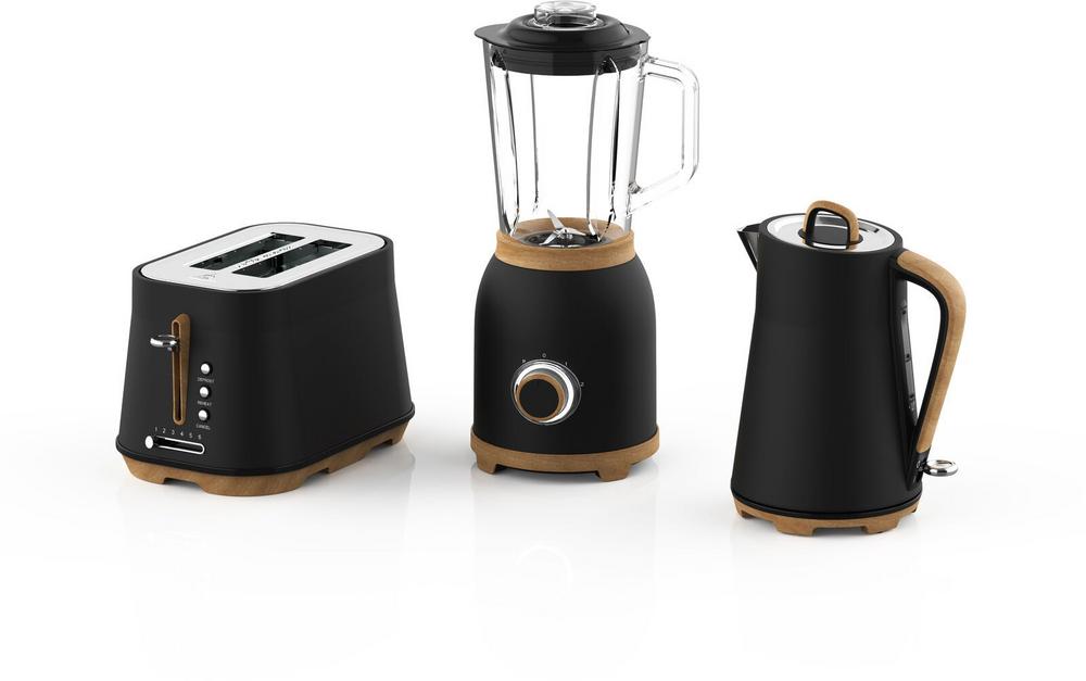 Witt Witt Premium Element Breakfast Set Zwart | Broodroosters | 5707582366801