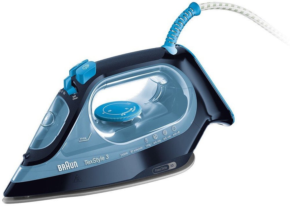 Braun Braun TexStyle 3 SI 3050 - Blauw | Strijkijzers | 8021098270641