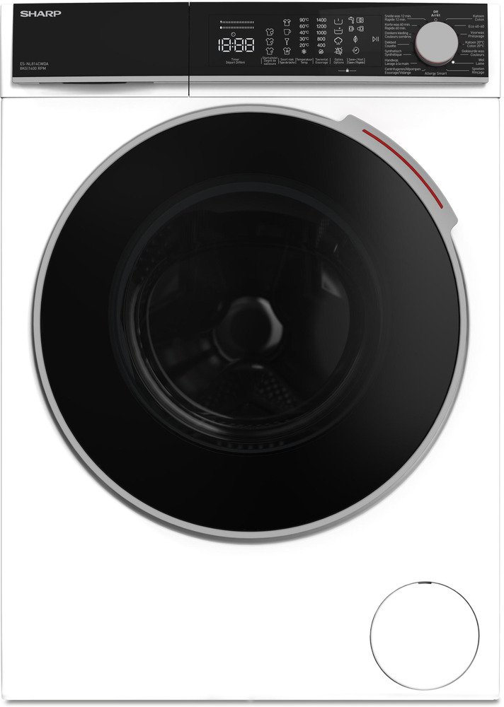 Sharp Sharp Wasmachine ESNL814CWDABE | Wasmachines | Huishouden&Woning - Wassen&Drogen | 4550556124706