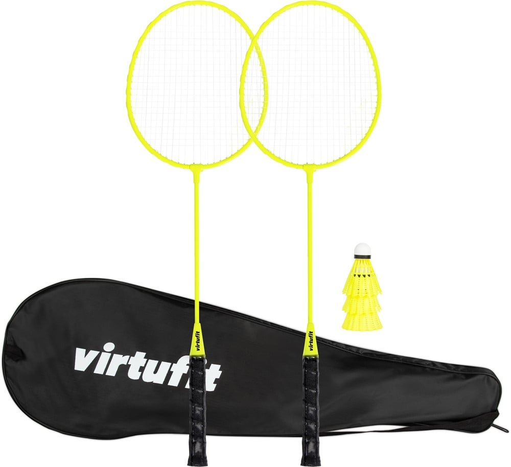 VirtuFit VirtuFit Badminton Set - 2 Rackets - 3 shuttles - Inclusief draagtas