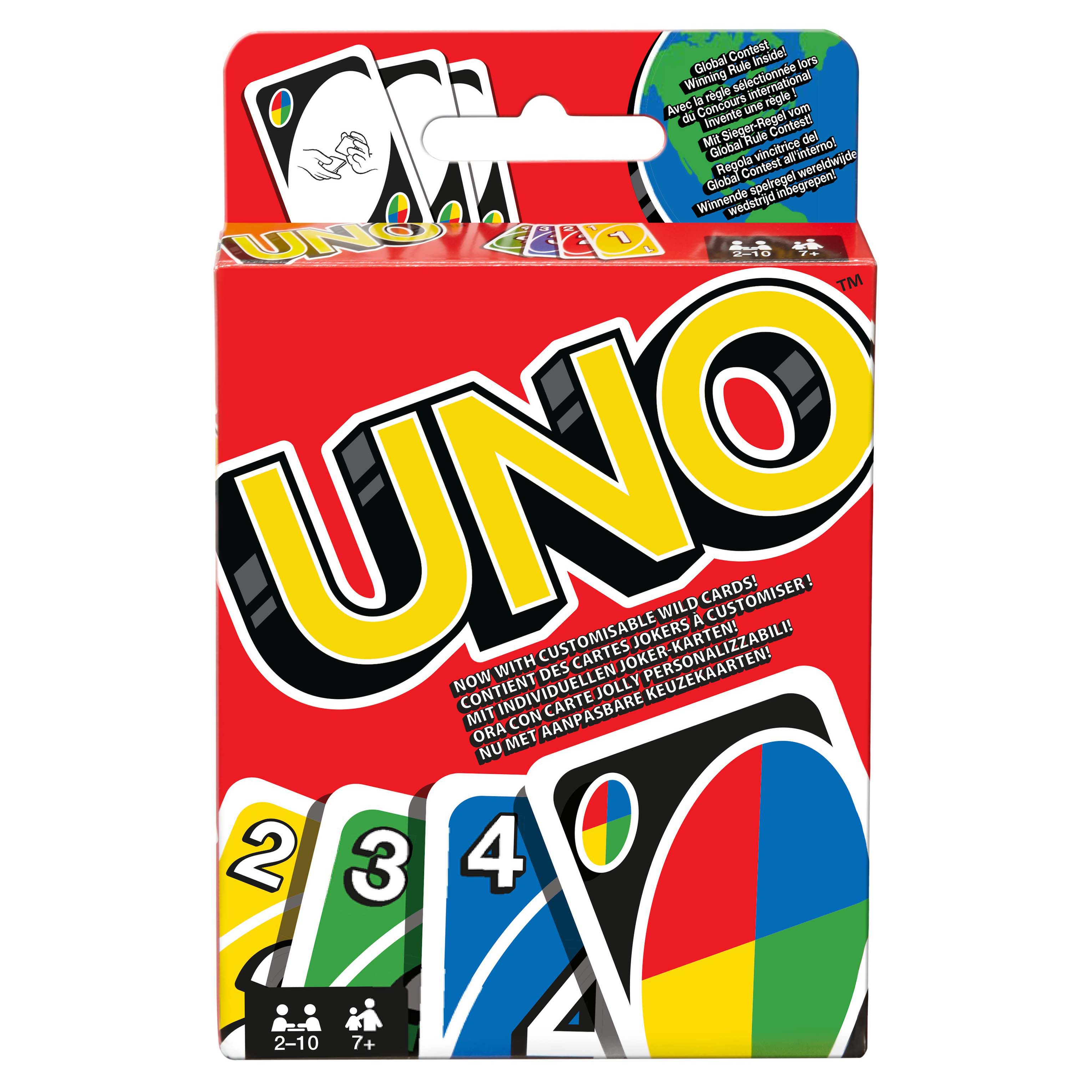 Mattel Spel Uno Standaard - Rood