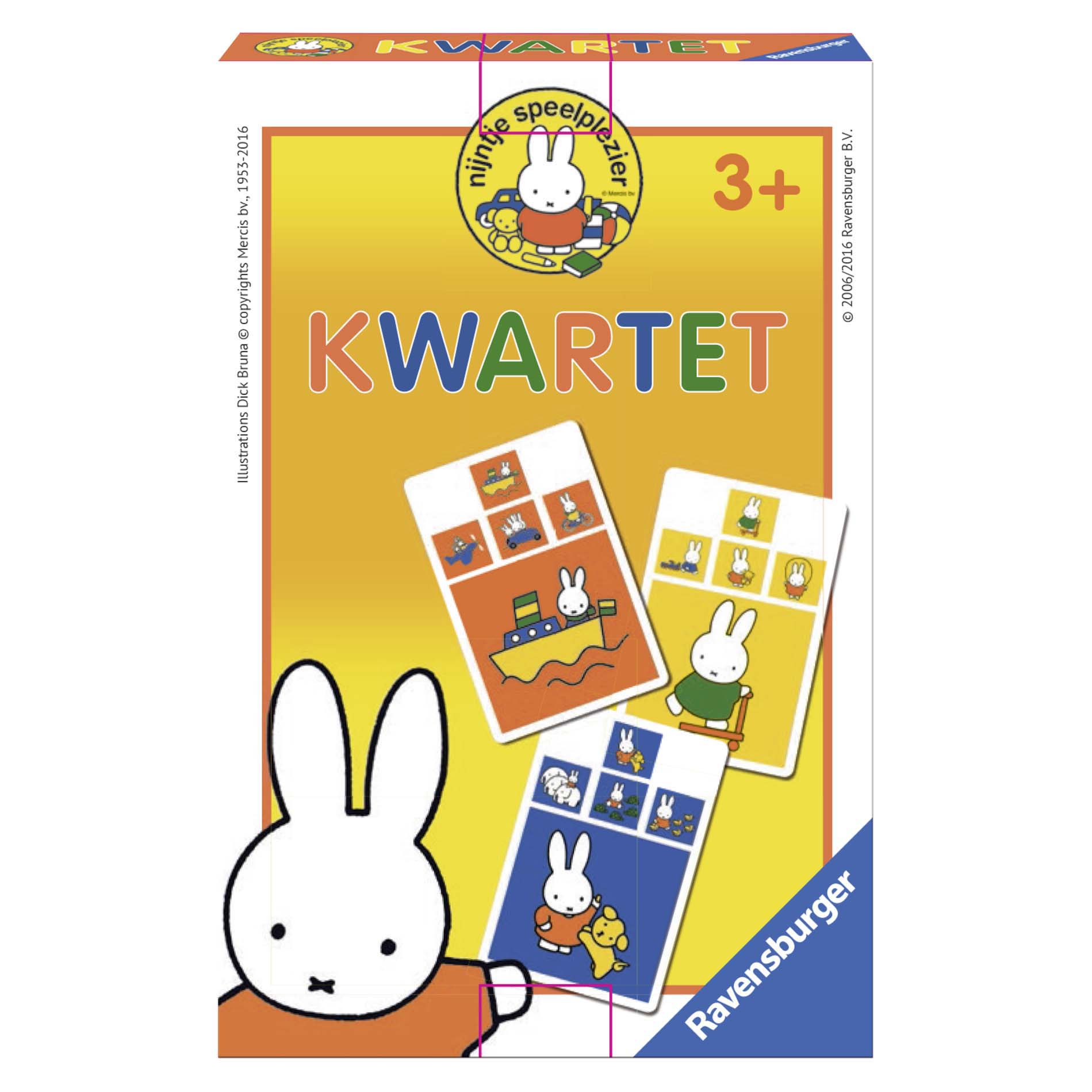 Nijntje Ravensburger Nijntje Ontdekt De Wereld Kwartet