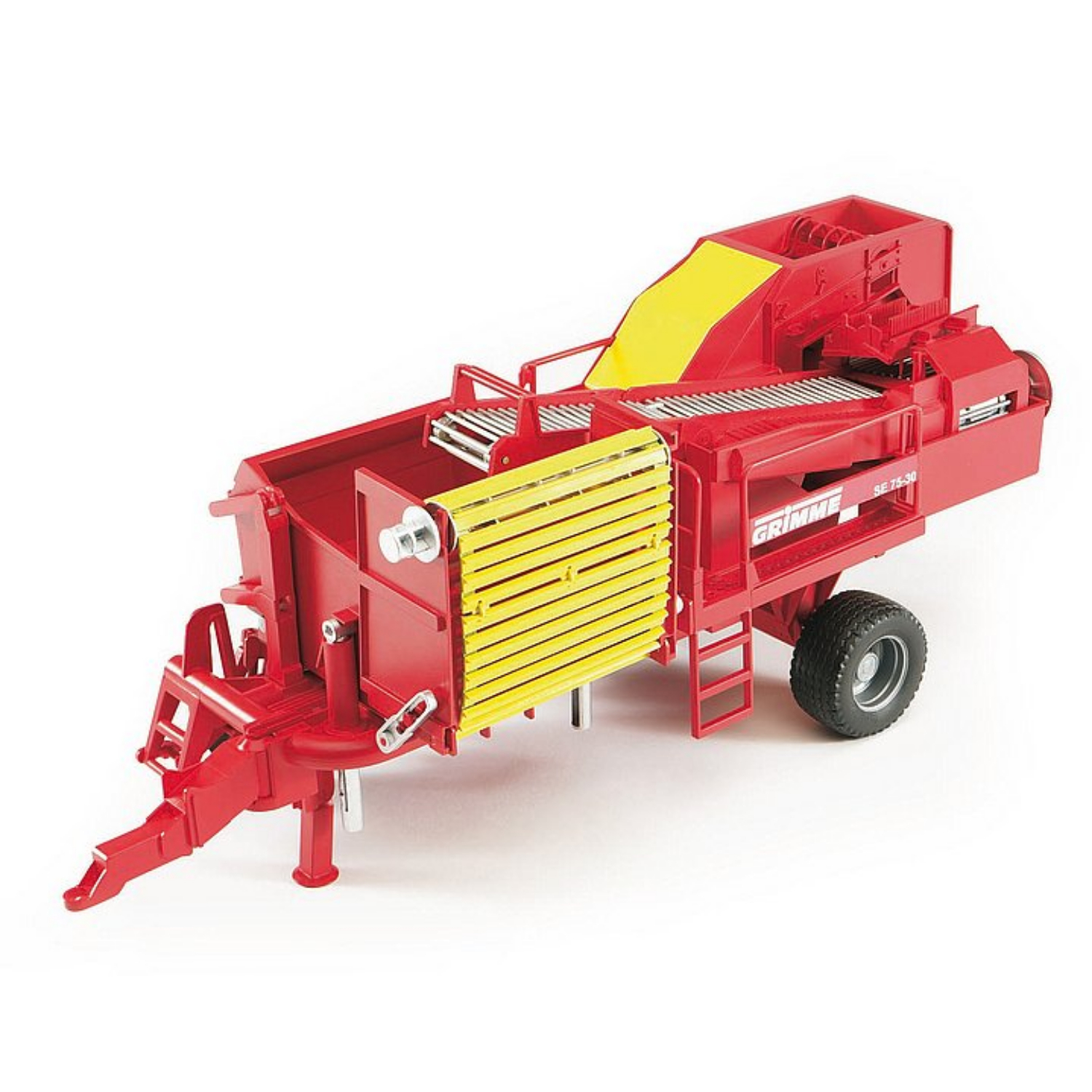 Bruder Bruder Tractor Aanhanger Grimme SE75-30 Aardappelrooier - Rood
