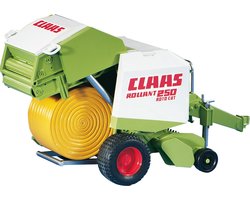 Bruder Tractor Aanhanger Ronde Balenpers Claas Rollant 250