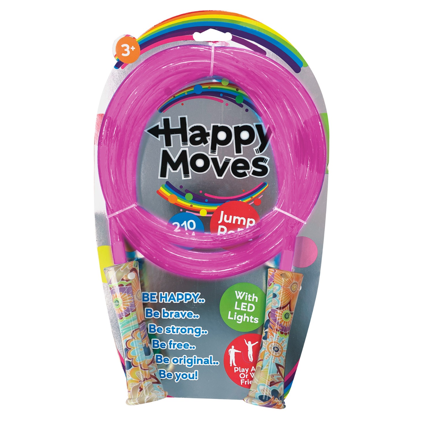 Happy Moves Happy Moves Springtouw Led 210 Cm 2 Assorti