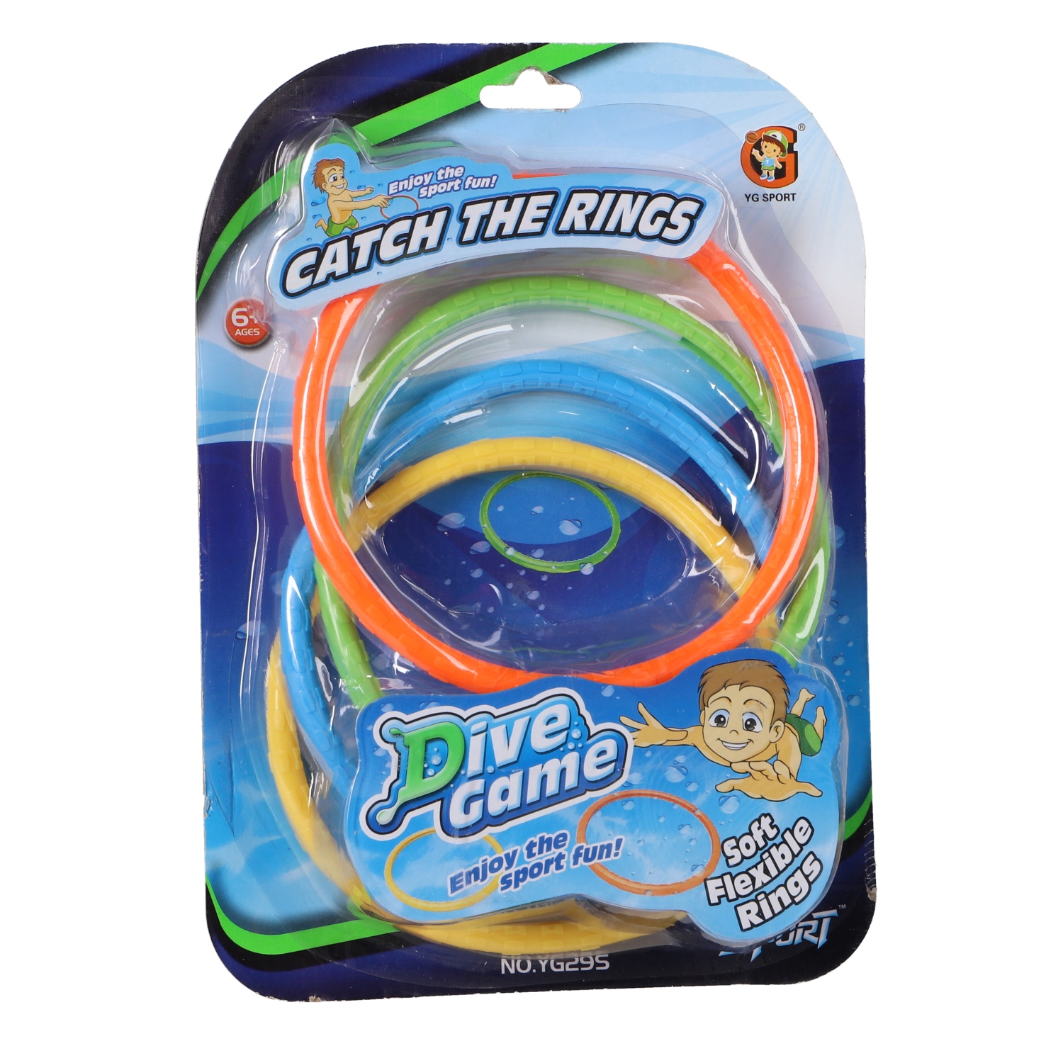 Top1Toys Duikringen Set Van 4