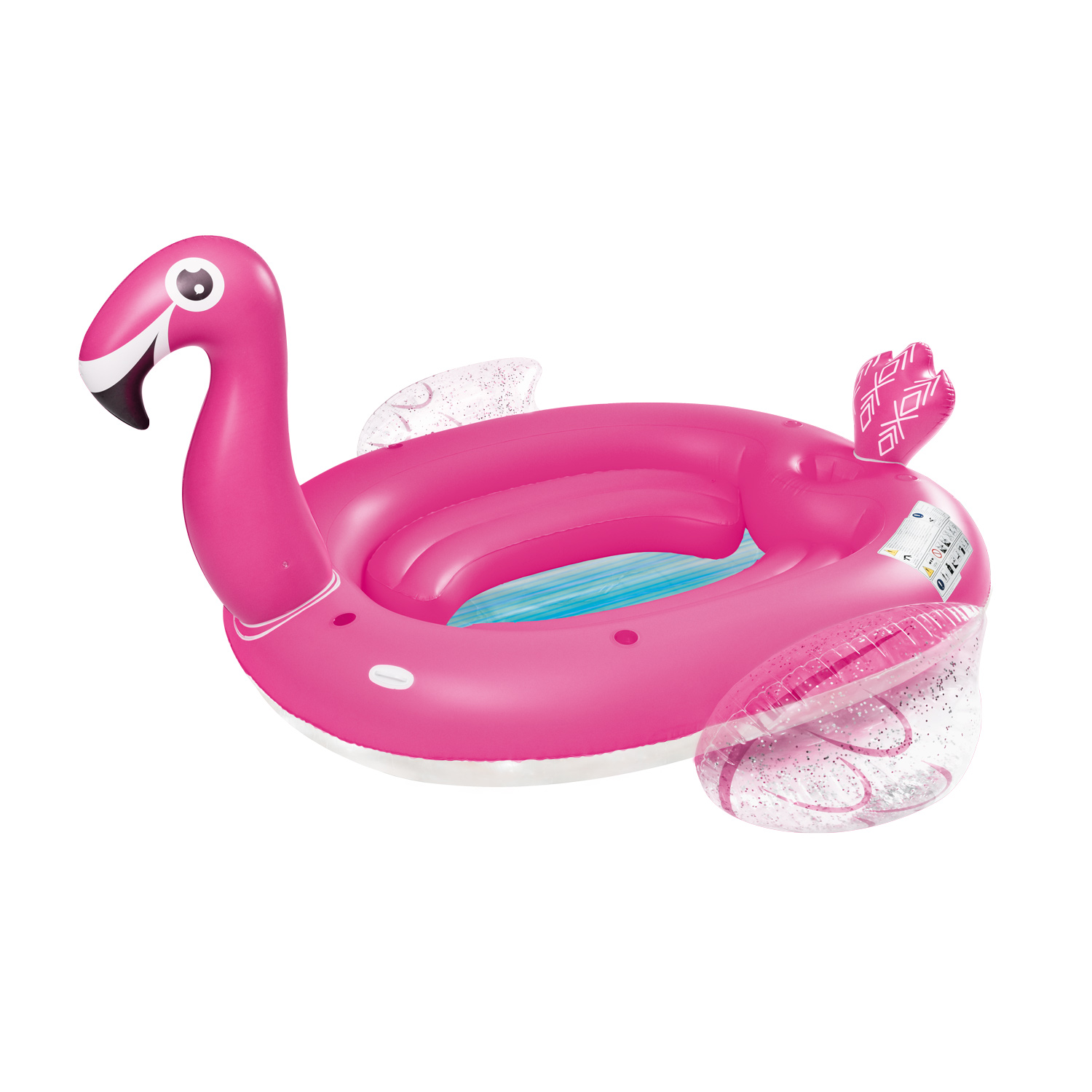 Alert Alert Opblaaseiland Flamingo 310X270X175 cm (, kunststof, 12 jaar en ouder) - Roze