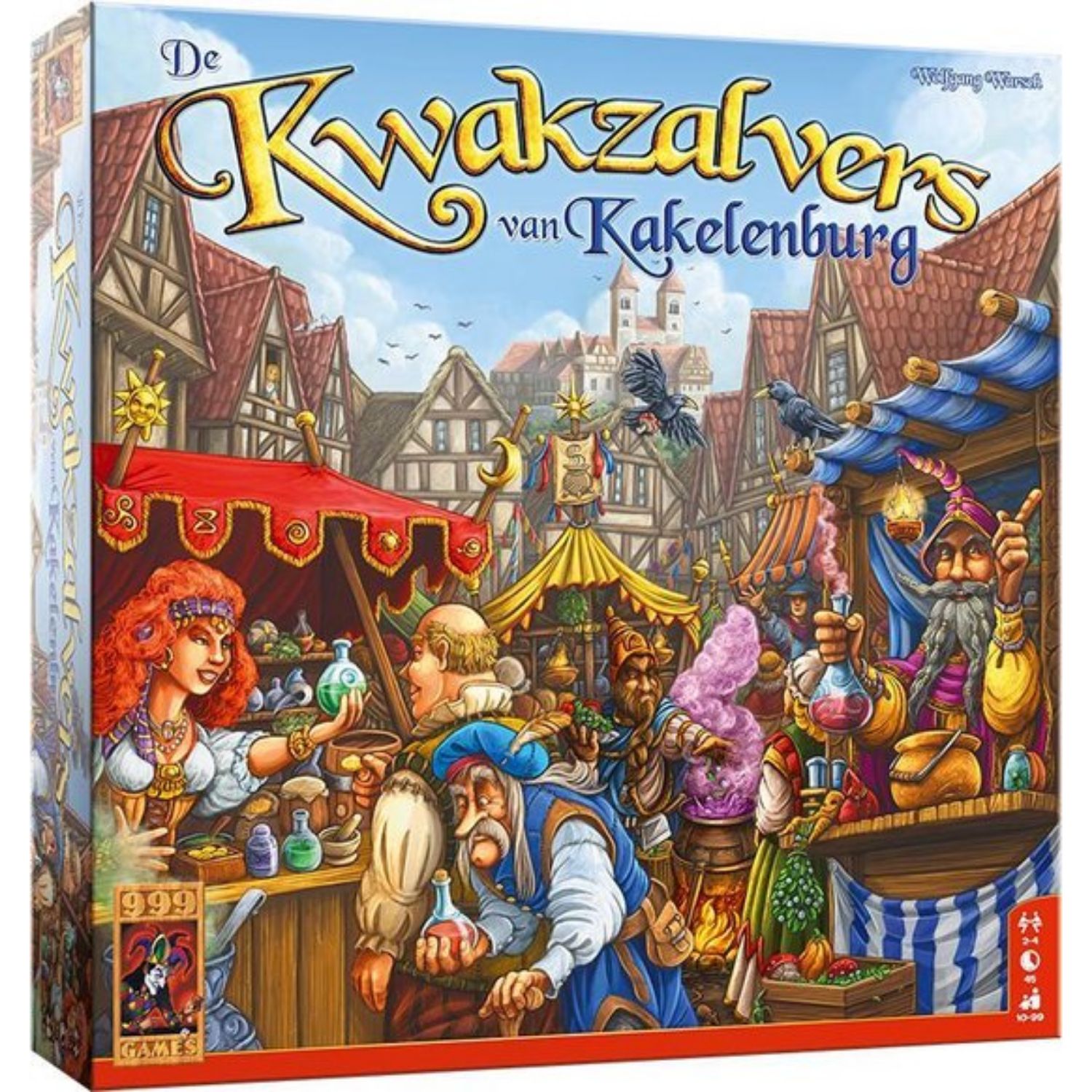 999Games De Kwakzalvers van Kakelenburg - Bordspel