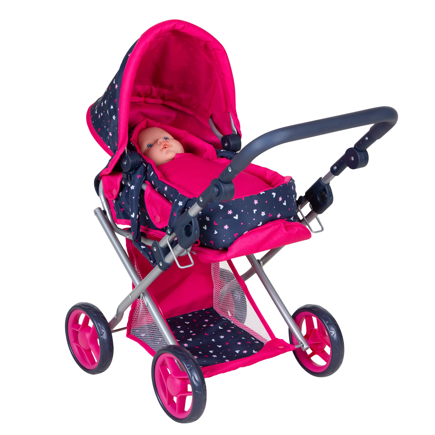 My Beautiful Dolls Room Poppenwagen 3-In-1 Dolls Room