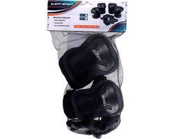 Alert Sport Skate Beschermset Kinderen 3 Delig (Maat S) - Zwart