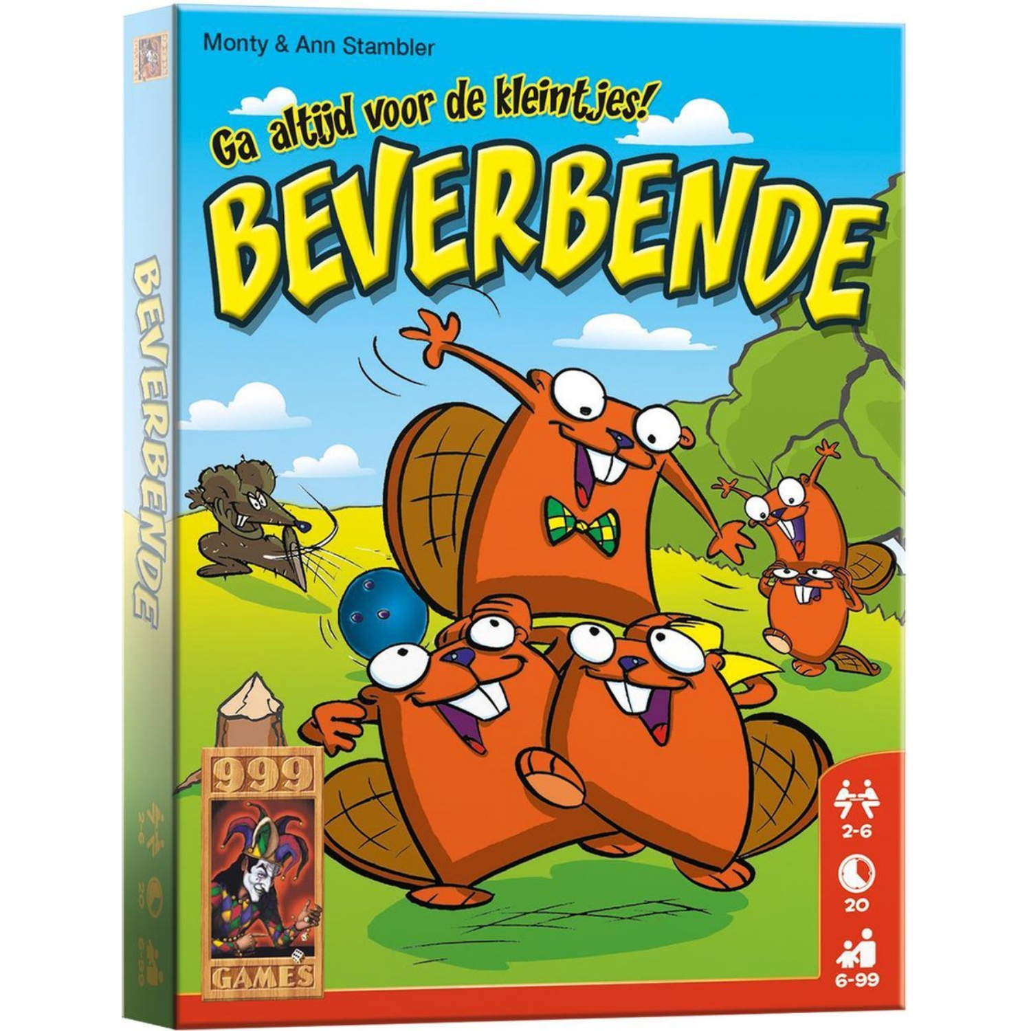 999Games Beverbende - Kaartspel - Blauw