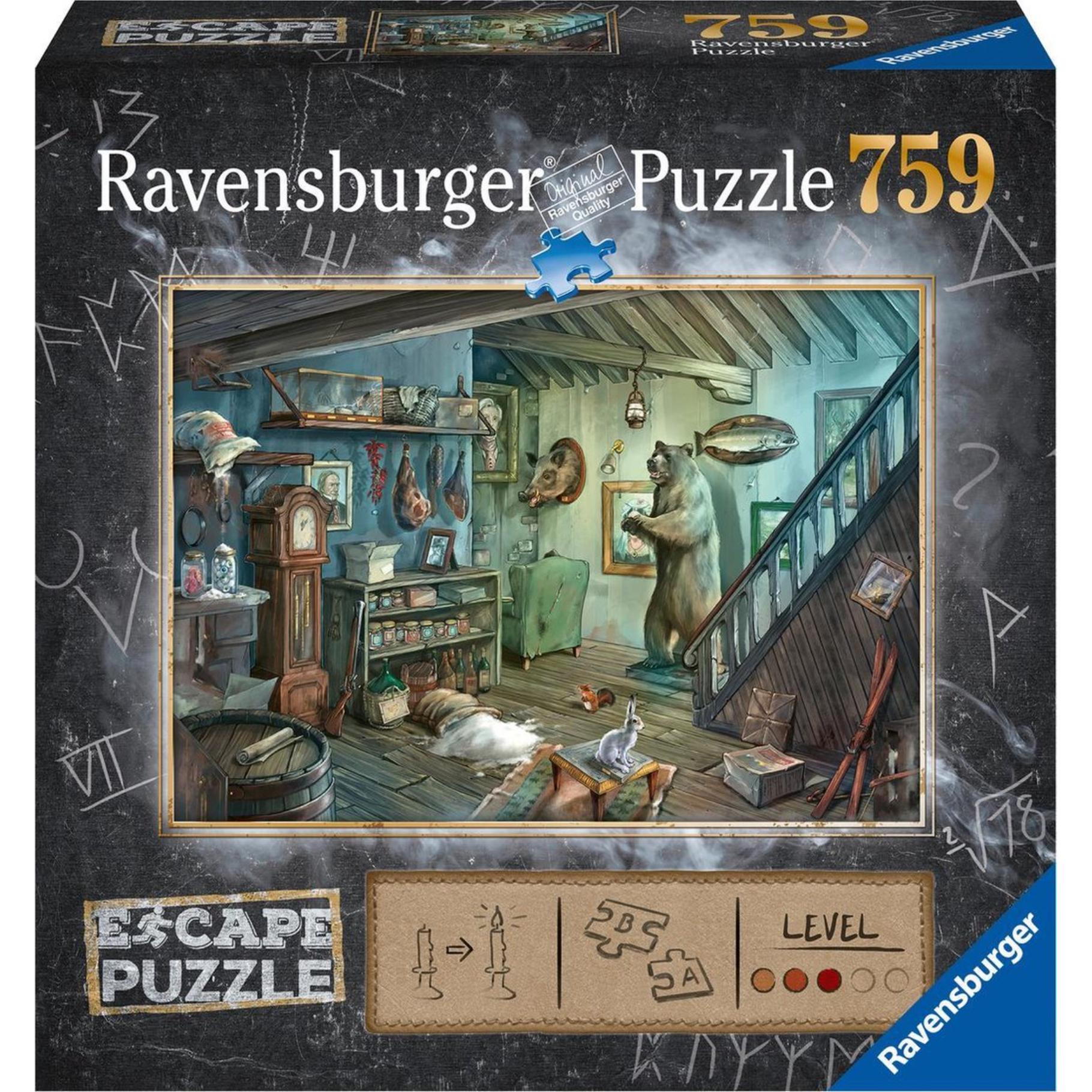 Ravensburger Ravensburger Escape Puzzel Forbidden Basement 759 stukjes