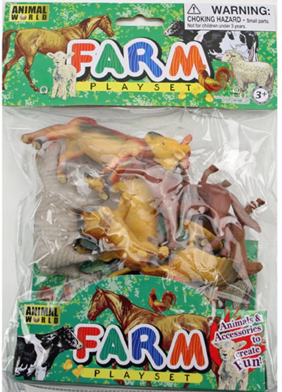 Top1Toys Boerderijdieren 8 Stuks