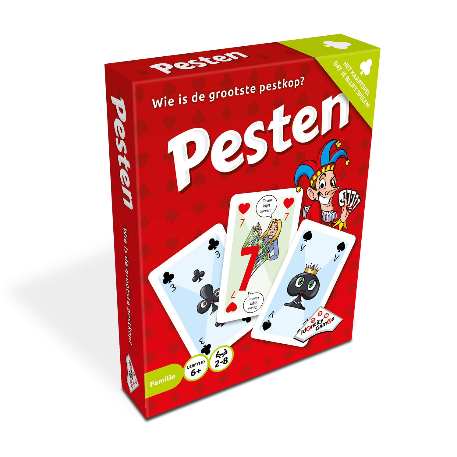 Identity Games Pesten - Kaartspel