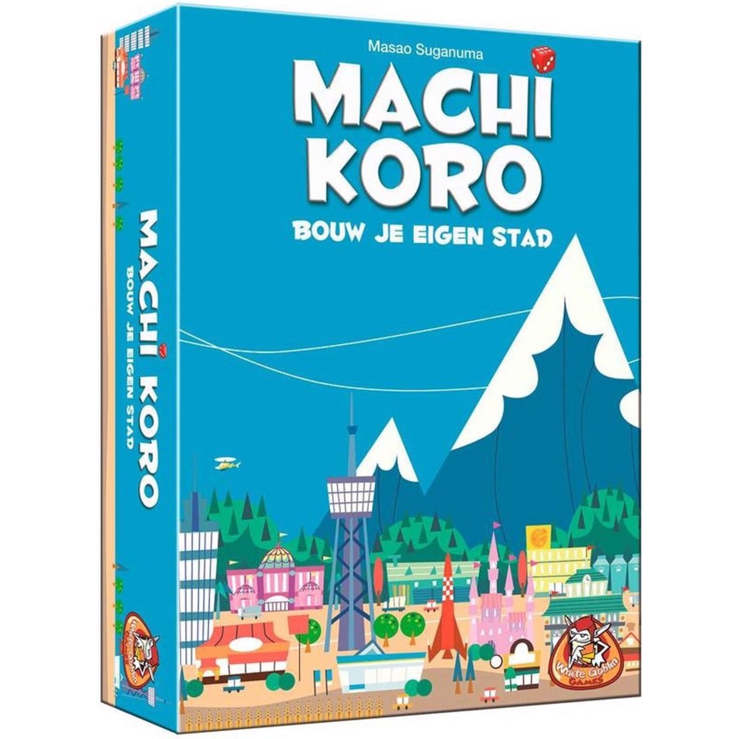 White Goblin Games Machi Koro Bouw Je Eigen Stad - Kaartspel - Blauw