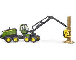 Bruder Tractor Boomrooimachine John Deere - Groen