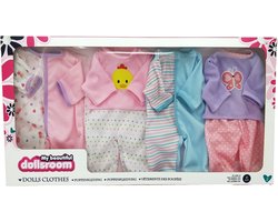 My Beautiful Dolls Room Poppenkledingset Dolls Room 4st 41 Cm